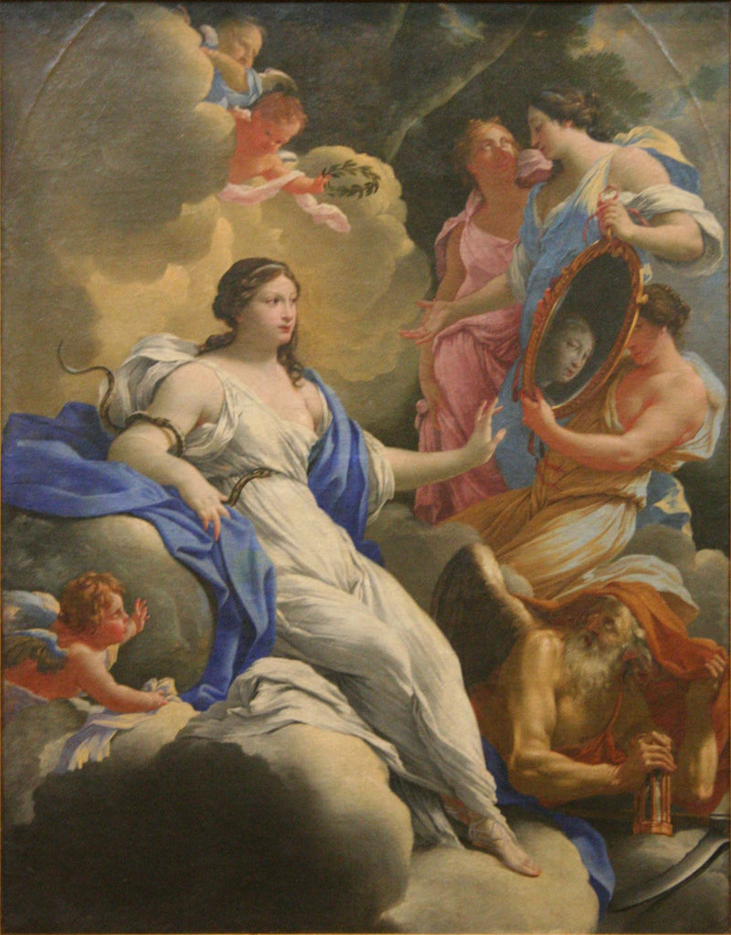 Alegoría de la Prudencia. - Simon Vouet