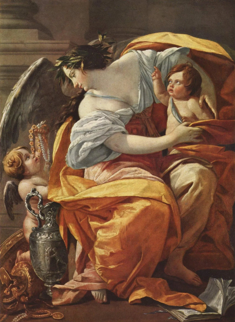 Alegoría de la riqueza - Simon Vouet