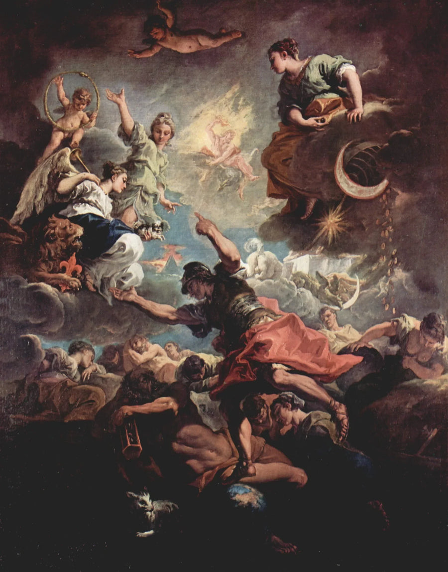 Alegoría de la Toscana - Sebastiano Ricci