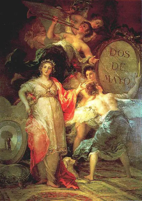 Alegoría de la ciudad de Madrid - Francisco de Goya