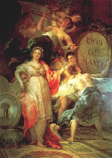 Alegoría de la ciudad de Madrid - Francisco de Goya