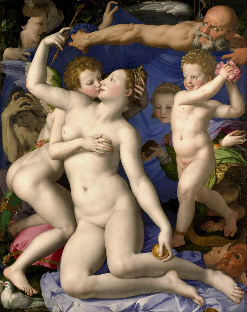 Alegoría del triunfo de Venus - Bronzino