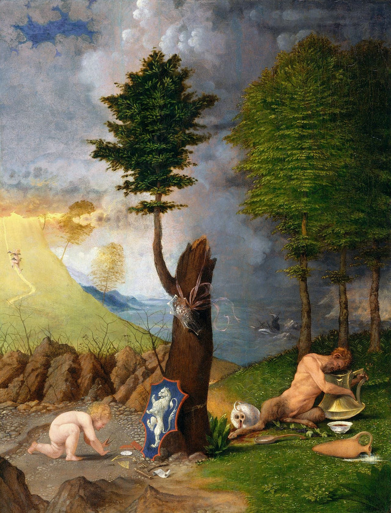 Alegoría del Vicio y la Virtud - Lorenzo Lotto