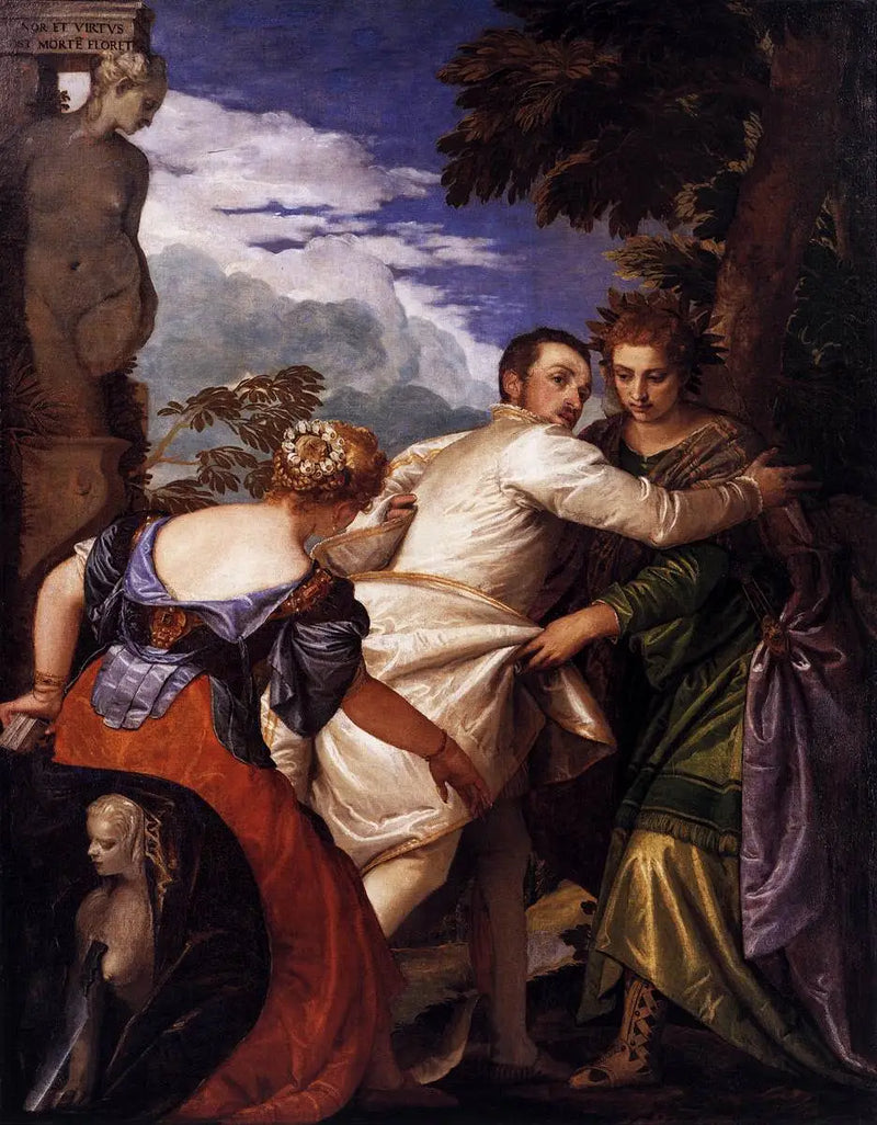 Alegoría del Vicio y la Virtud - Paolo Veronese