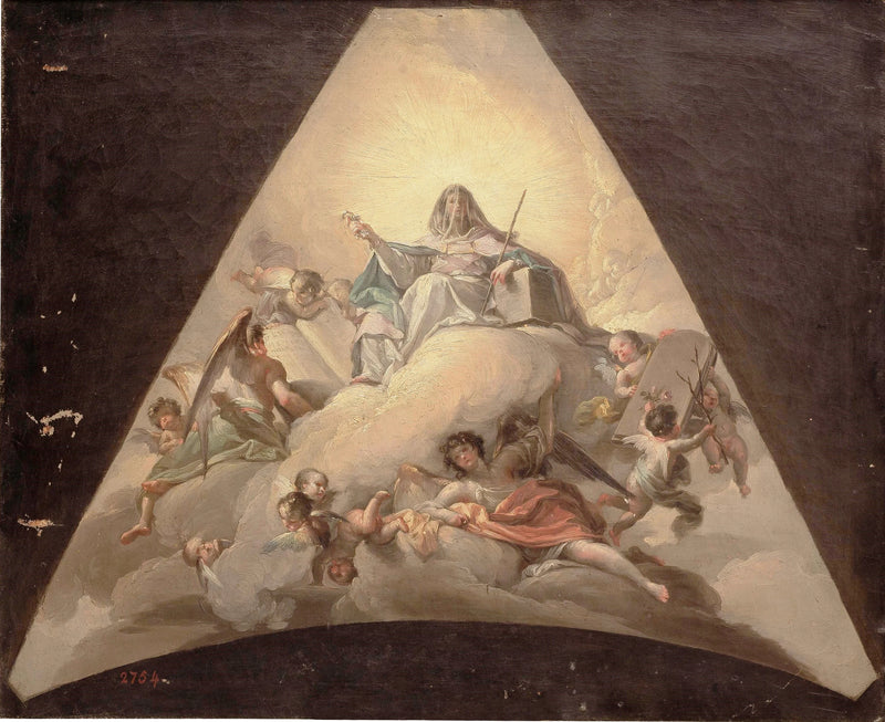 Allégorie de l'Église - Francisco Bayeu y Subias