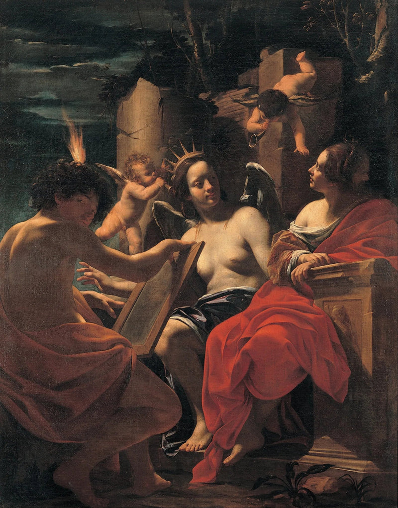 Alegoría - Simon Vouet