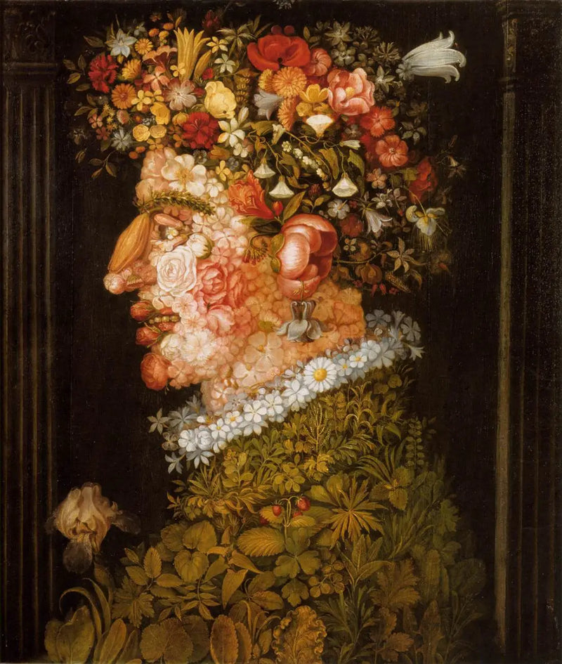 Alegoría de la Primavera - Giuseppe Arcimboldo