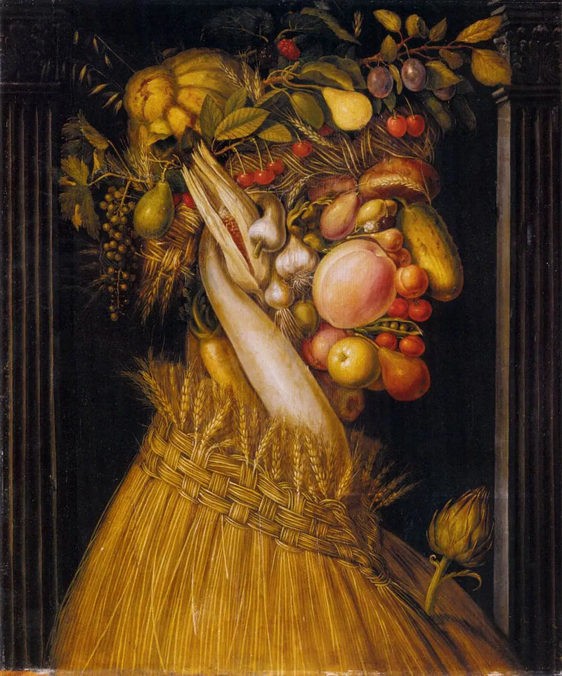 Alegoría del verano - Giuseppe Arcimboldo