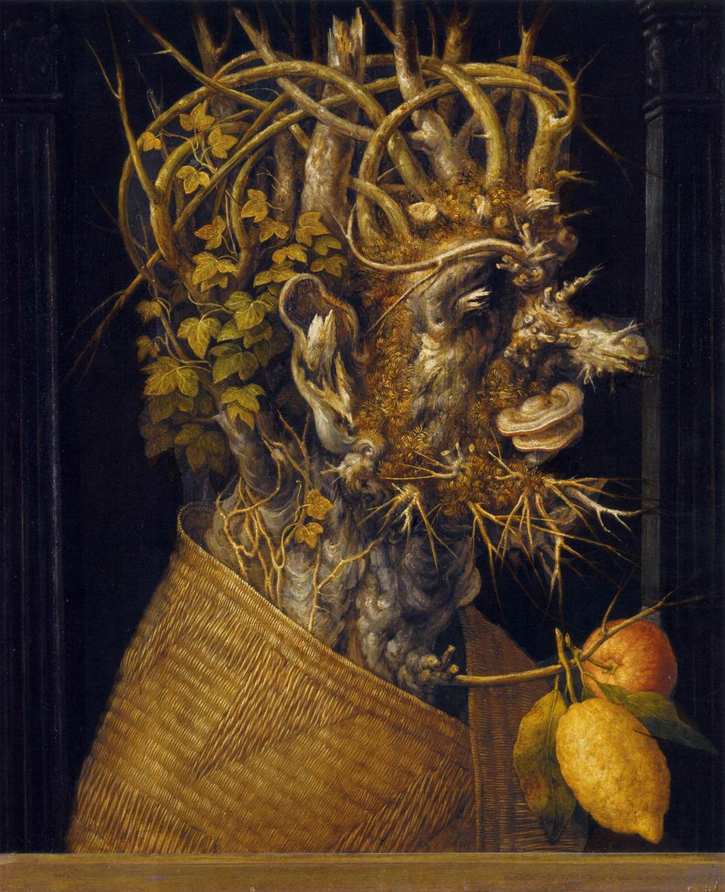 Allegory of Winter - Giuseppe Arcimboldo - Alpha Reproduction