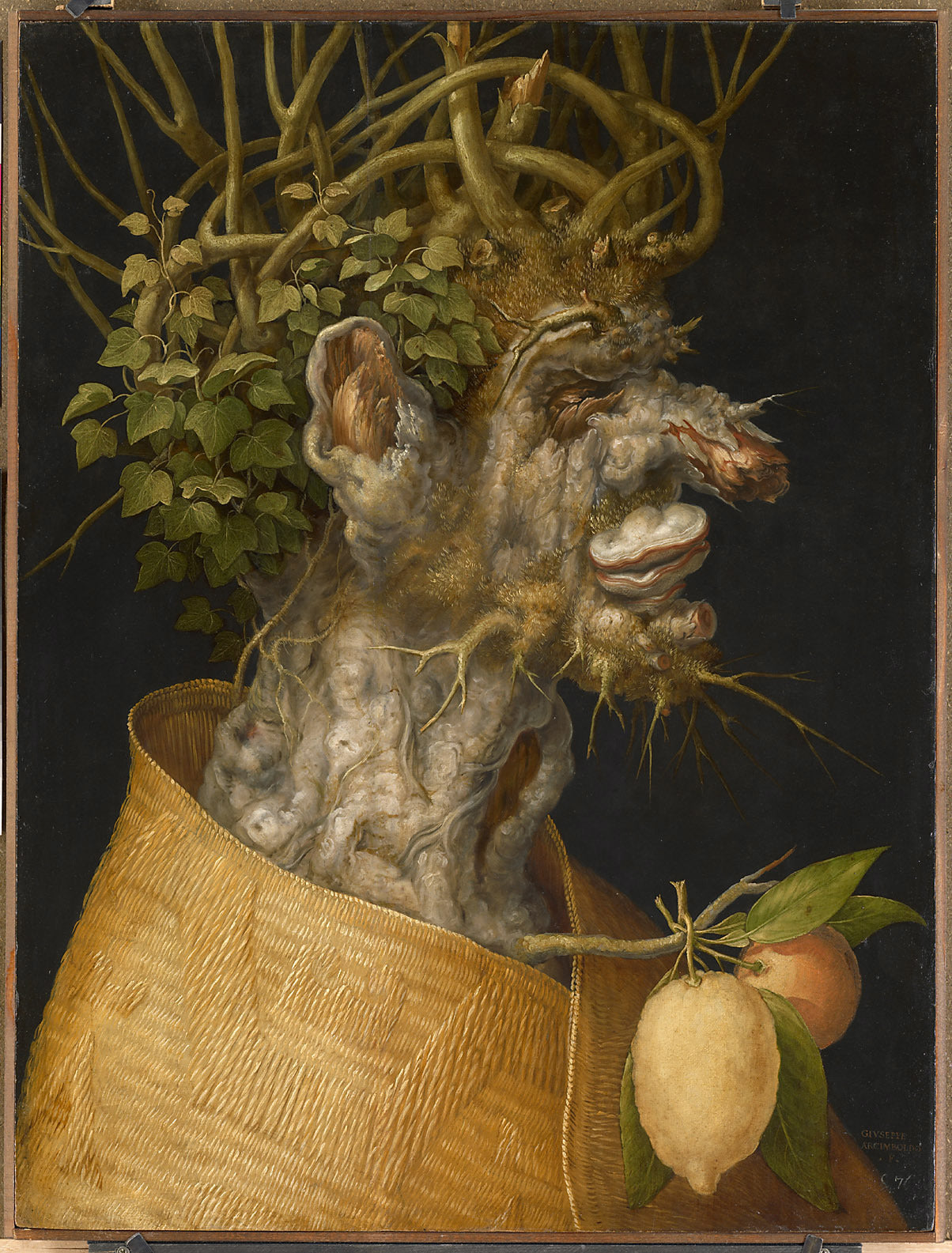 Allegory of Winter - Giuseppe Arcimboldo - Alpha Reproduction
