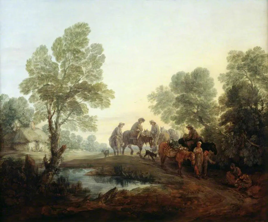 Ir al mercado - Thomas Gainsborough
