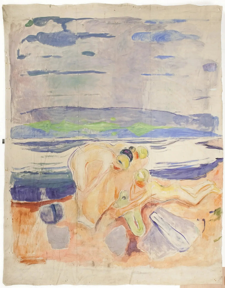 Alma Mater: niños exploradores - Edvard Munch