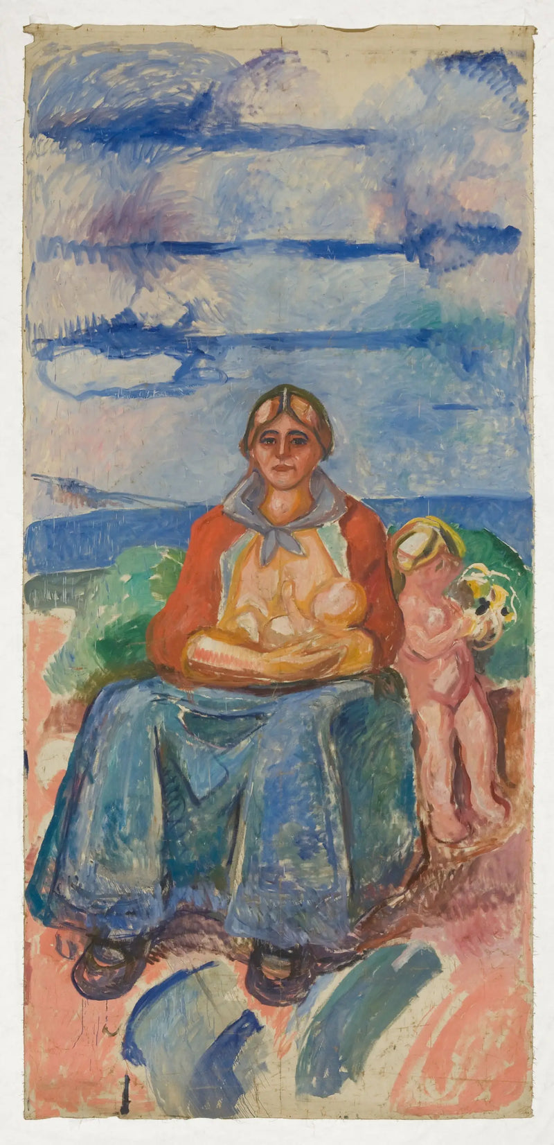 Alma Mater: parte central - Edvard Munch