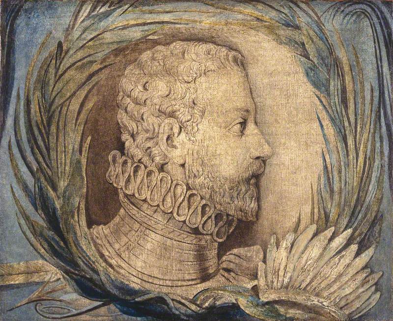 Alonso de Ercilla y Zúñiga (1533-1594) - William Blake
