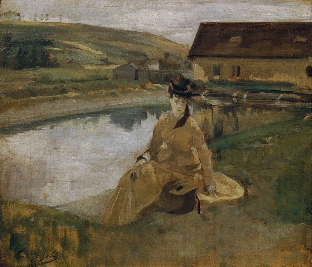 Am Wasser (À l’eau) - Eva Gonzalès - Alpha Reproduction
