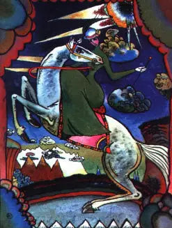 Amazonas en las montañas - Vassily Kandinsky
