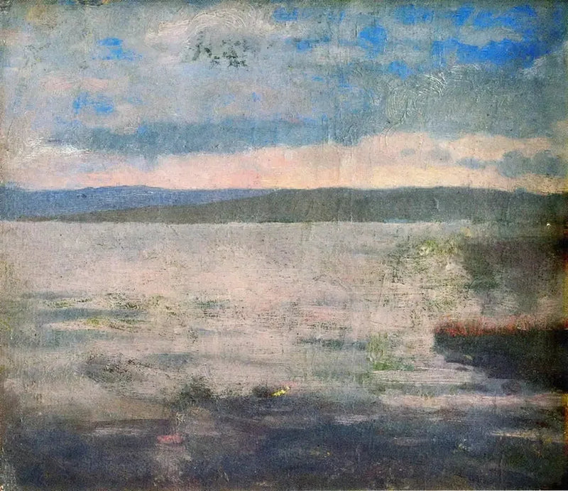 Ambiente de noche en el mar - Edvard Munch