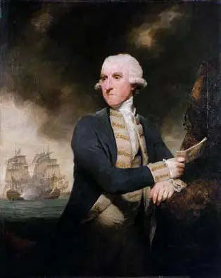 Almirante Lord Hood - Joshua Reynolds