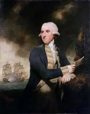 Almirante Lord Hood - Joshua Reynolds
