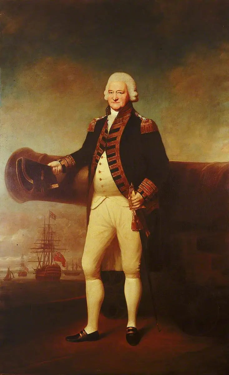Almirante Sir Charles Saunders (1713?-1775) - Joshua Reynolds