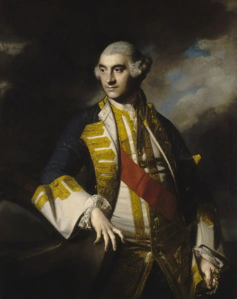 Almirante Sir Charles Saunders, circa 1713-1775 - Joshua Reynolds