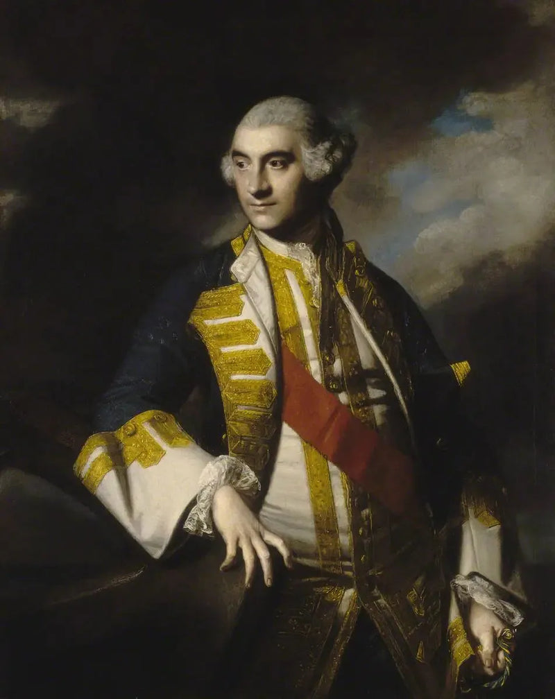 Almirante Sir Charles Saunders, circa 1713-1775 - Joshua Reynolds