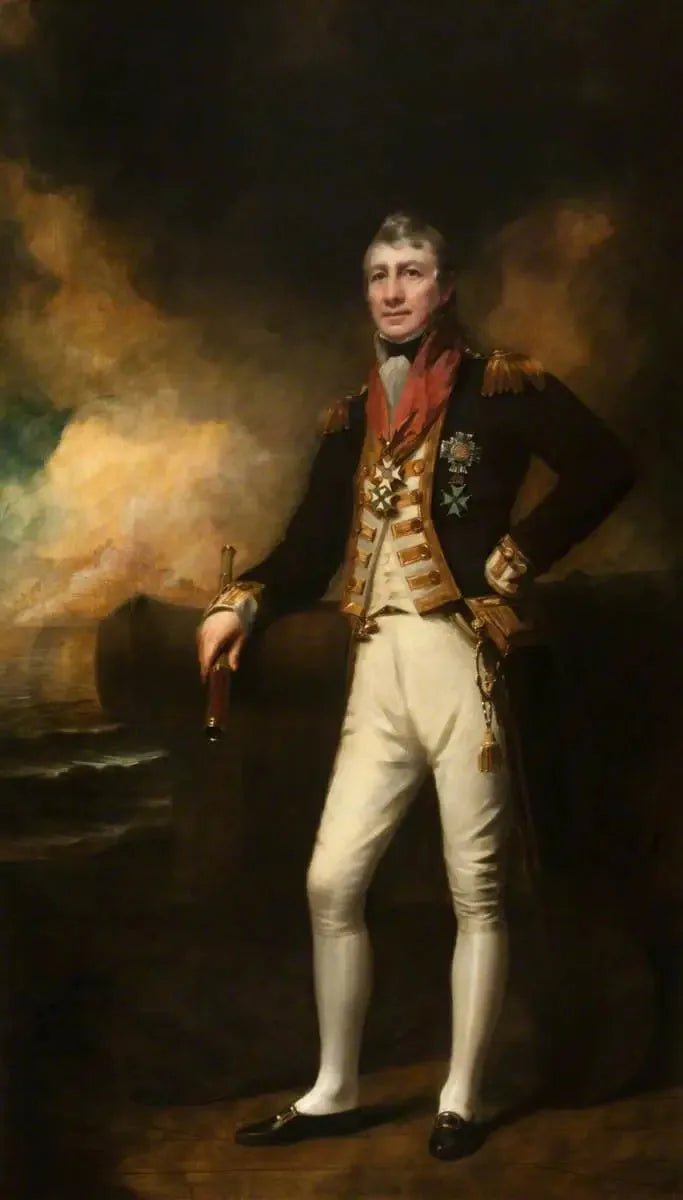 Almirante Sir David Milne (1763–1845) - Henry Raeburn