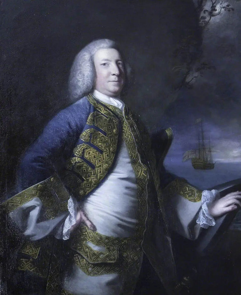 Almirante Sir George Anson, barón Anson de Soberton (1697-1762) - Joshua Reynolds