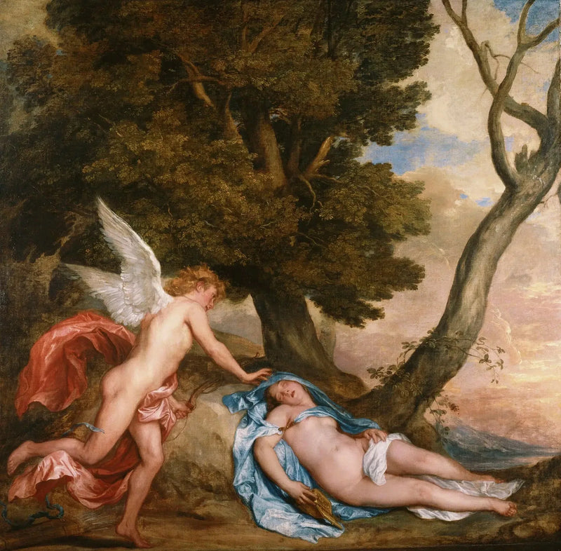 Amor y Psique - Antoine van Dyck