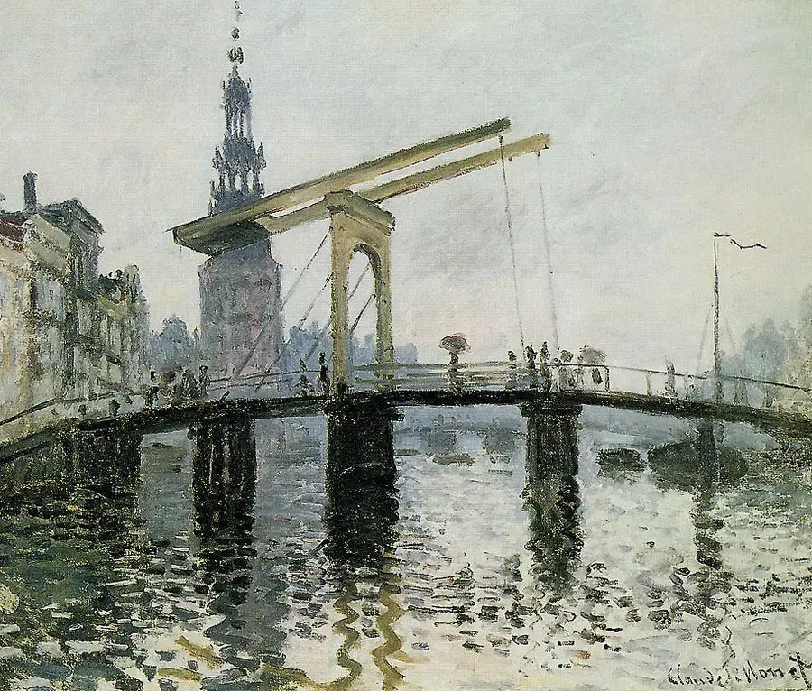 Ámsterdam, El Puente - Claude Monet