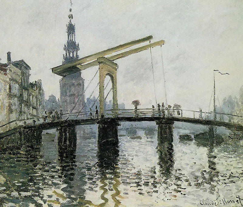 Ámsterdam, El Puente - Claude Monet