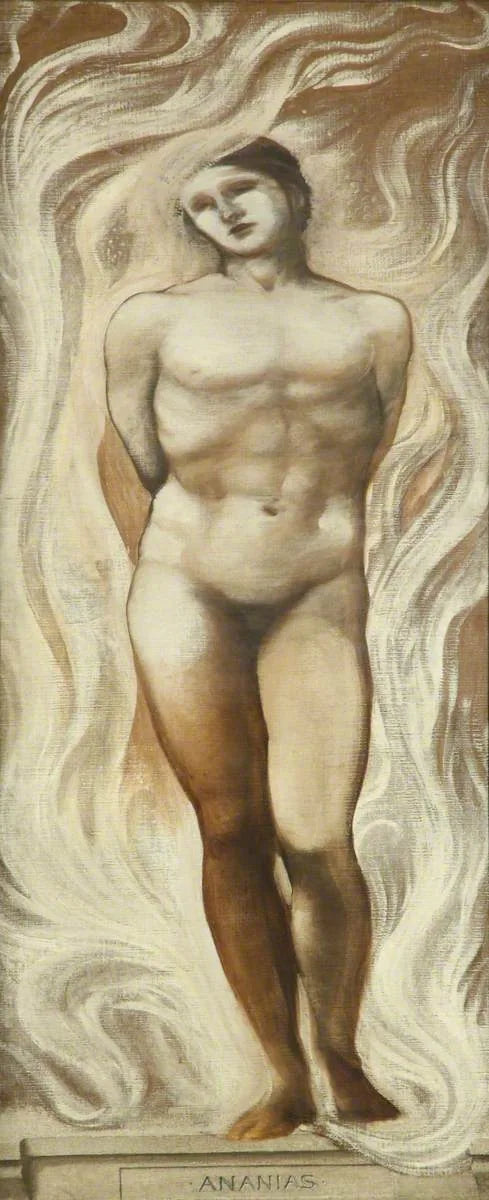 Ananías - Edward Burne-Jones