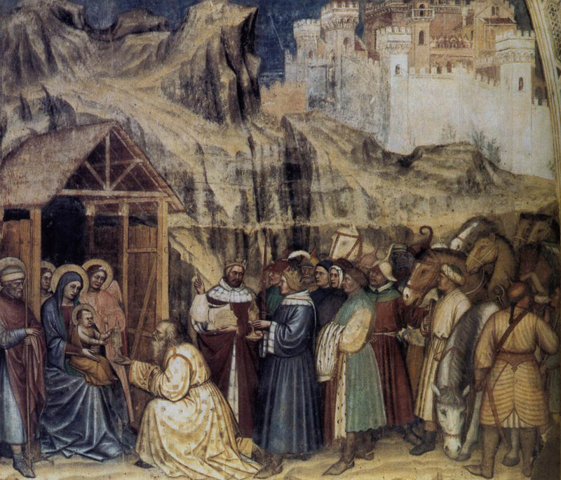 Adoración de los Reyes Magos - Altichiero da Zevio