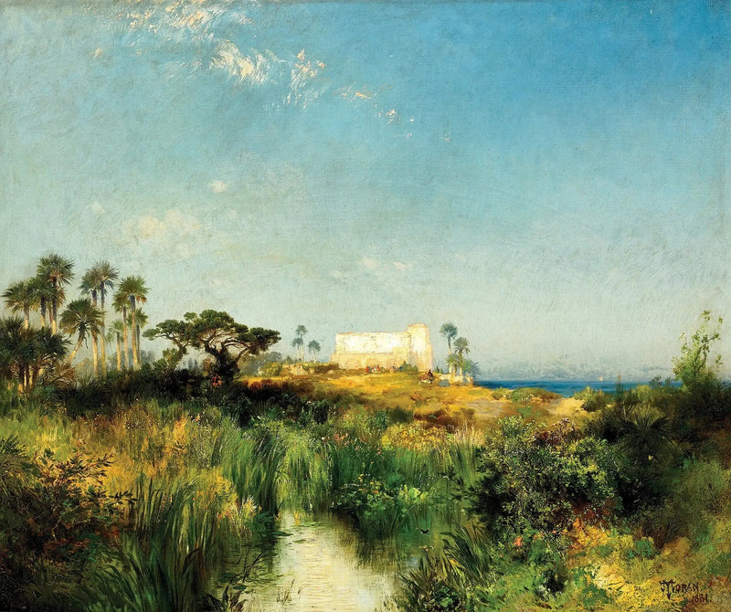 Antigua torre de vigilancia en Saint-Augustin - Thomas Moran