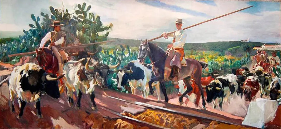 Andalucía, El Encierro - Joaquín Sorolla