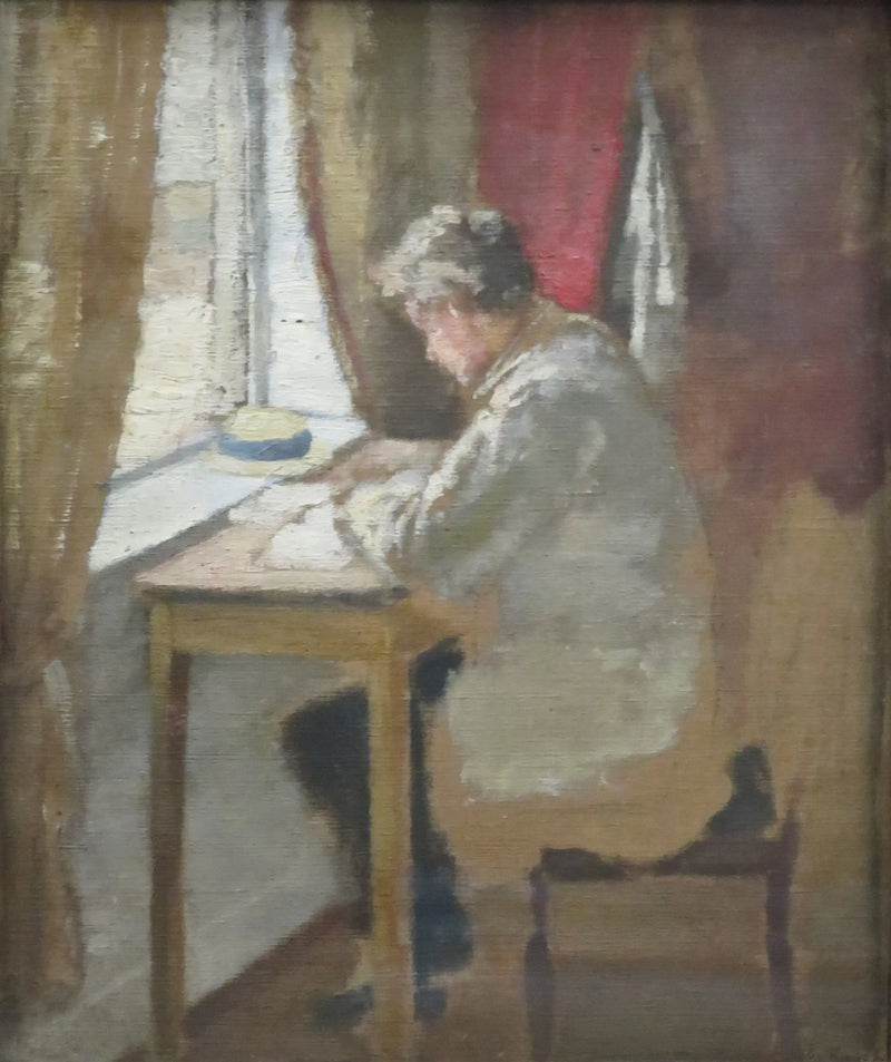 Andreas cerca de la ventana - Edvard Munch