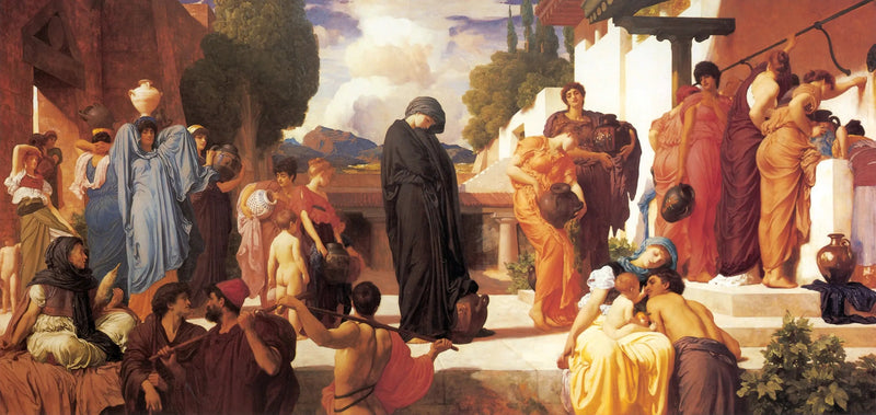 Andrómacas cautiva - Frederic Leighton