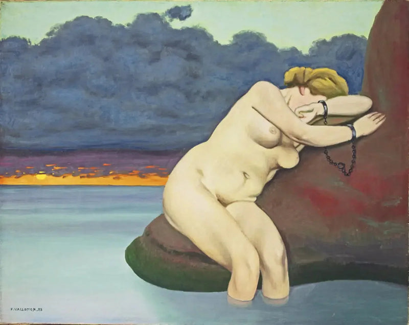 Andrómeda encadenada - Félix Vallotton