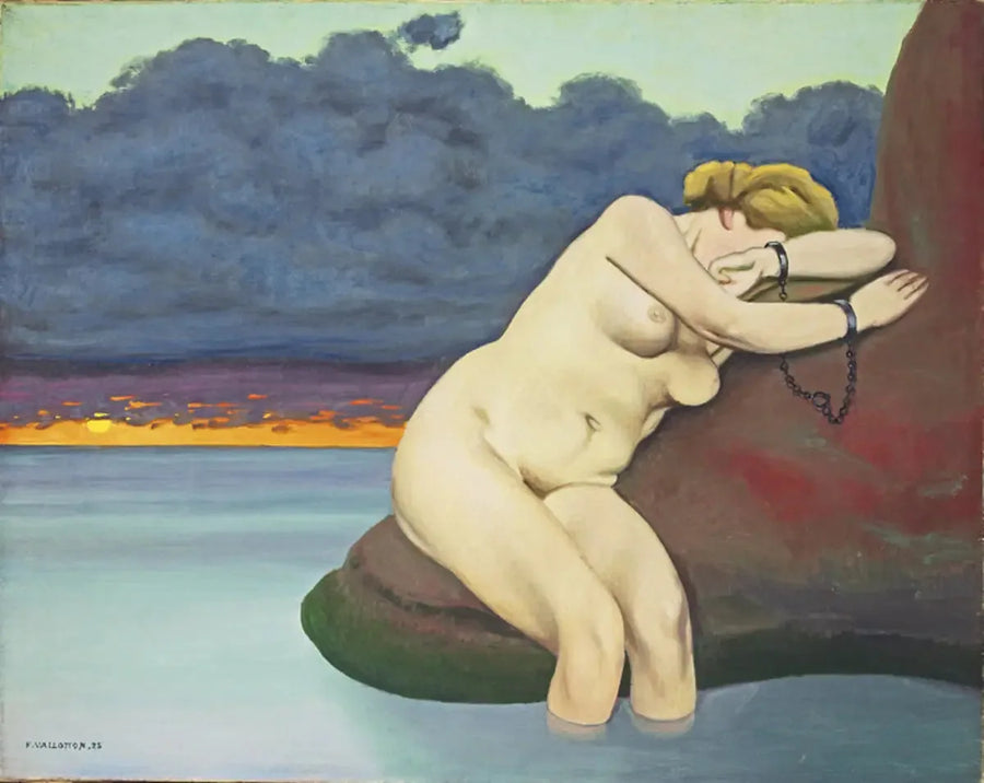 Andrómeda encadenada - Félix Vallotton