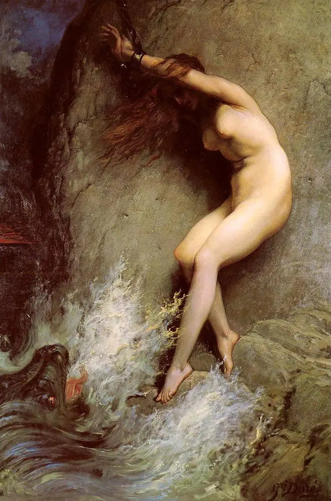 Andrómeda - Gustave Doré