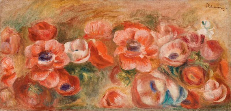 Anémonas (Anémonas) - Pierre-Auguste Renoir