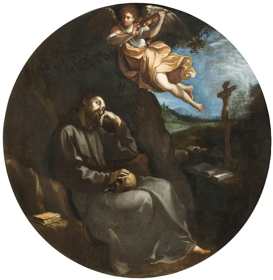 Ángel apareciendo en San Francisco - Guido Reni