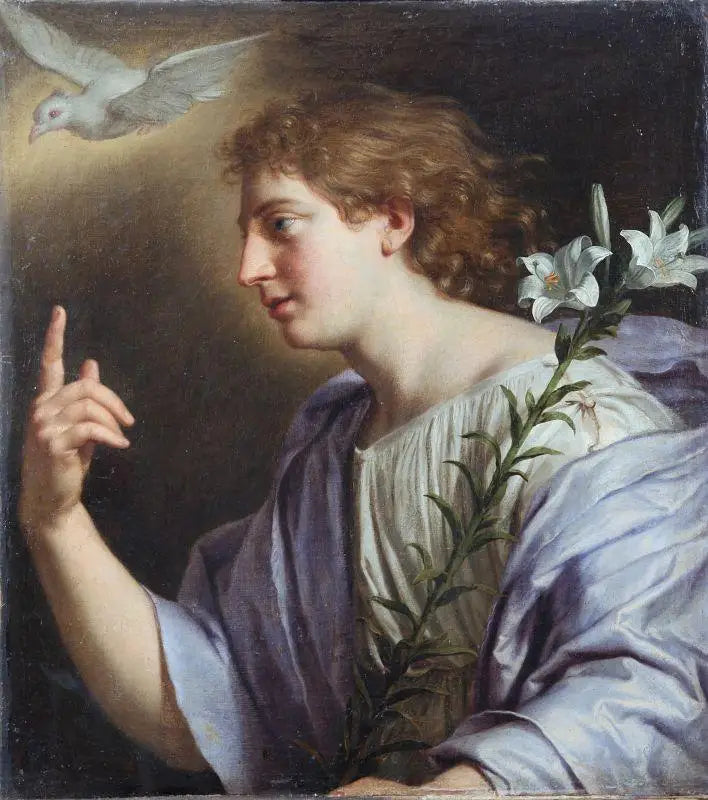 Ángel de la Anunciación - Philippe de Champaigne