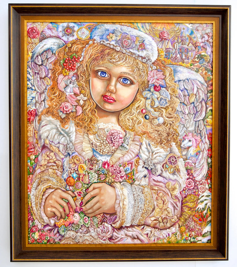 Ángel de las Luces de Navidad  | 60 x 75 centímetros