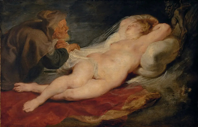 Angélique y el Ermitaño - Peter Paul Rubens