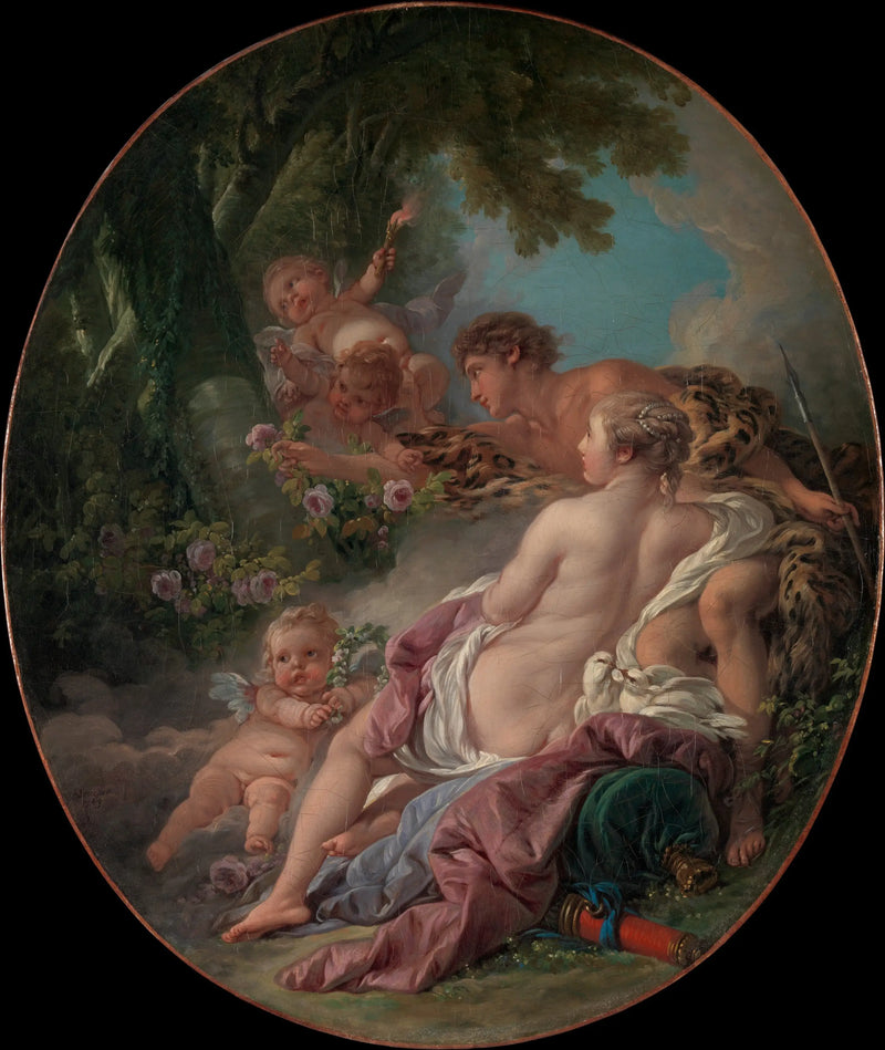 Angélique y Médor - François Boucher