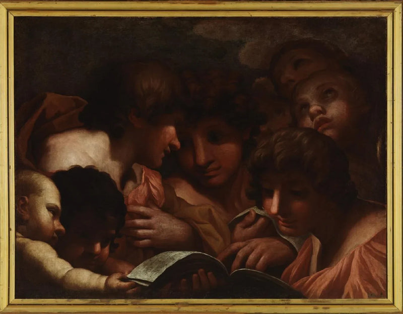 Ángeles cantantes - Ludovico Carracci