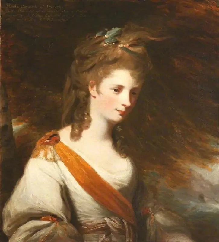 Anna Maria Lewis, condesa de Dysart (1745-1804) en el papel de Miranda (según Reynolds) - John Constable