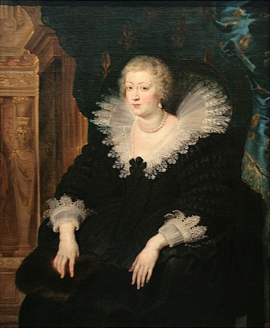 Ana de Austria, reina de Francia - Peter Paul Rubens