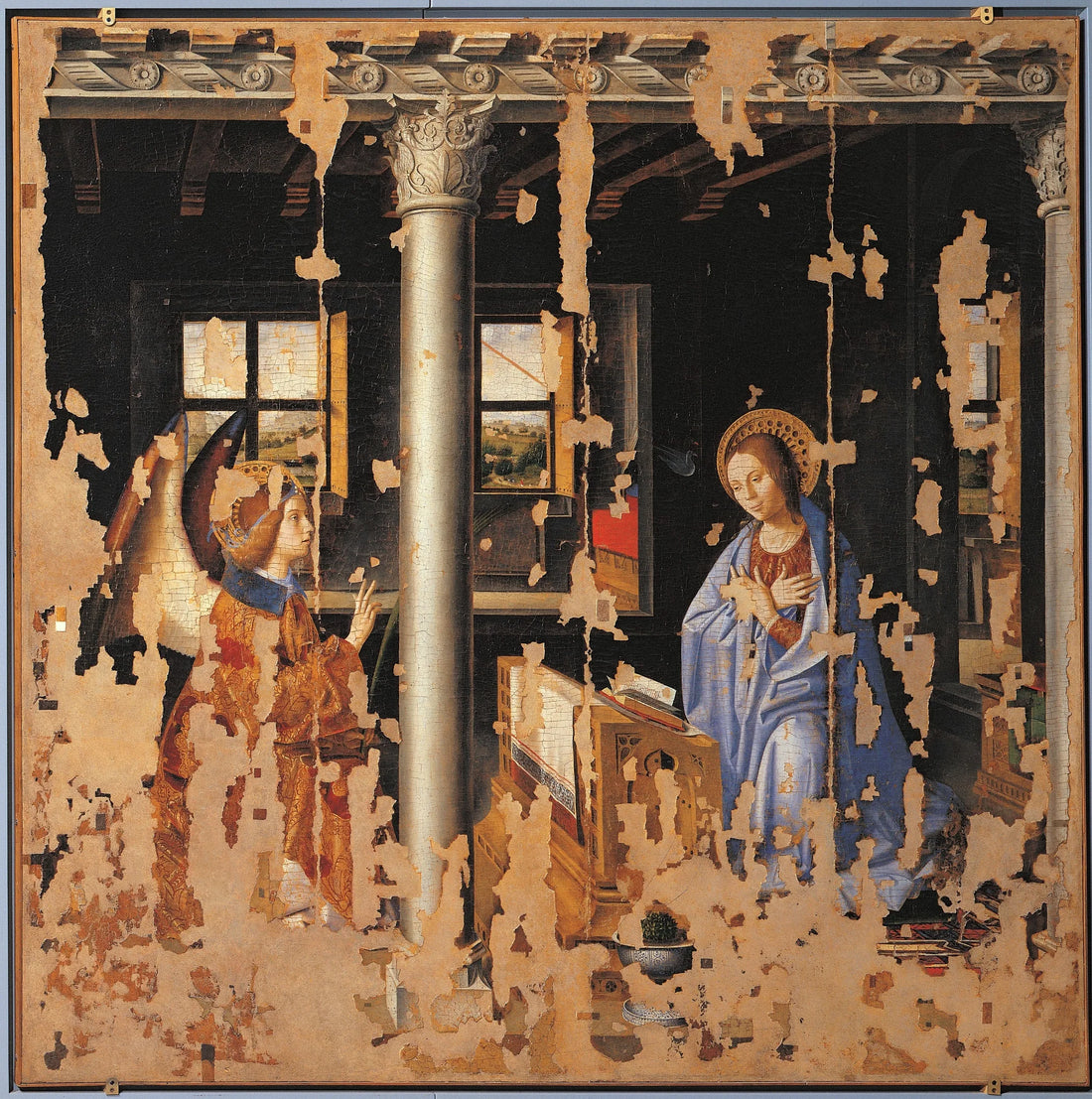 Anunciación - Antonello de Messina